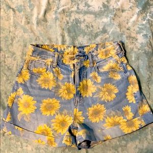 Sunflower Jean Shorts